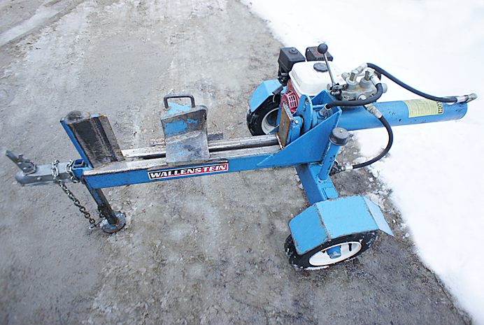 Wallenstein horizontal wood splitter Wallenstein horizontal wood splitter