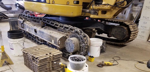 Excavator Thumb Repair